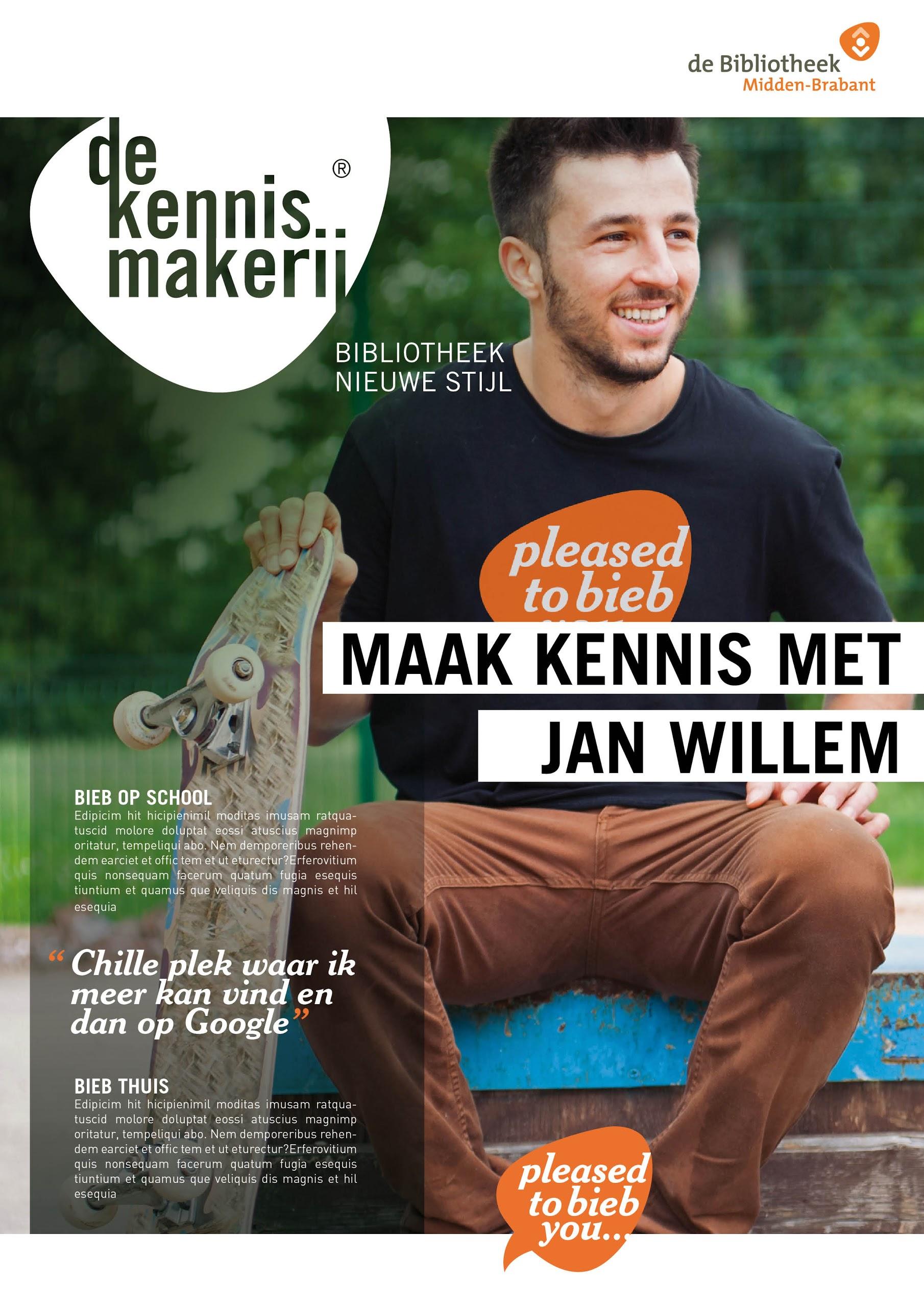 Poster: Meet Jan Willem, de Kennismakerij