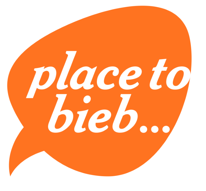 Logo Place to bieb, Bibliotheek Nieuwe Stijl