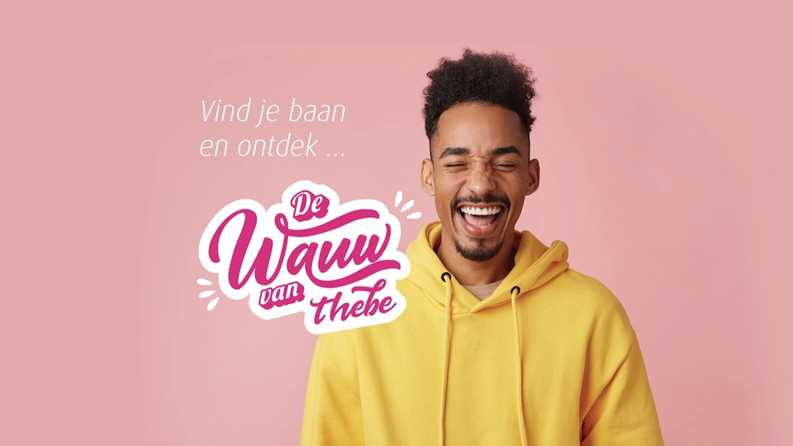 The campaign concept De WAUW van Thebe in visuals.