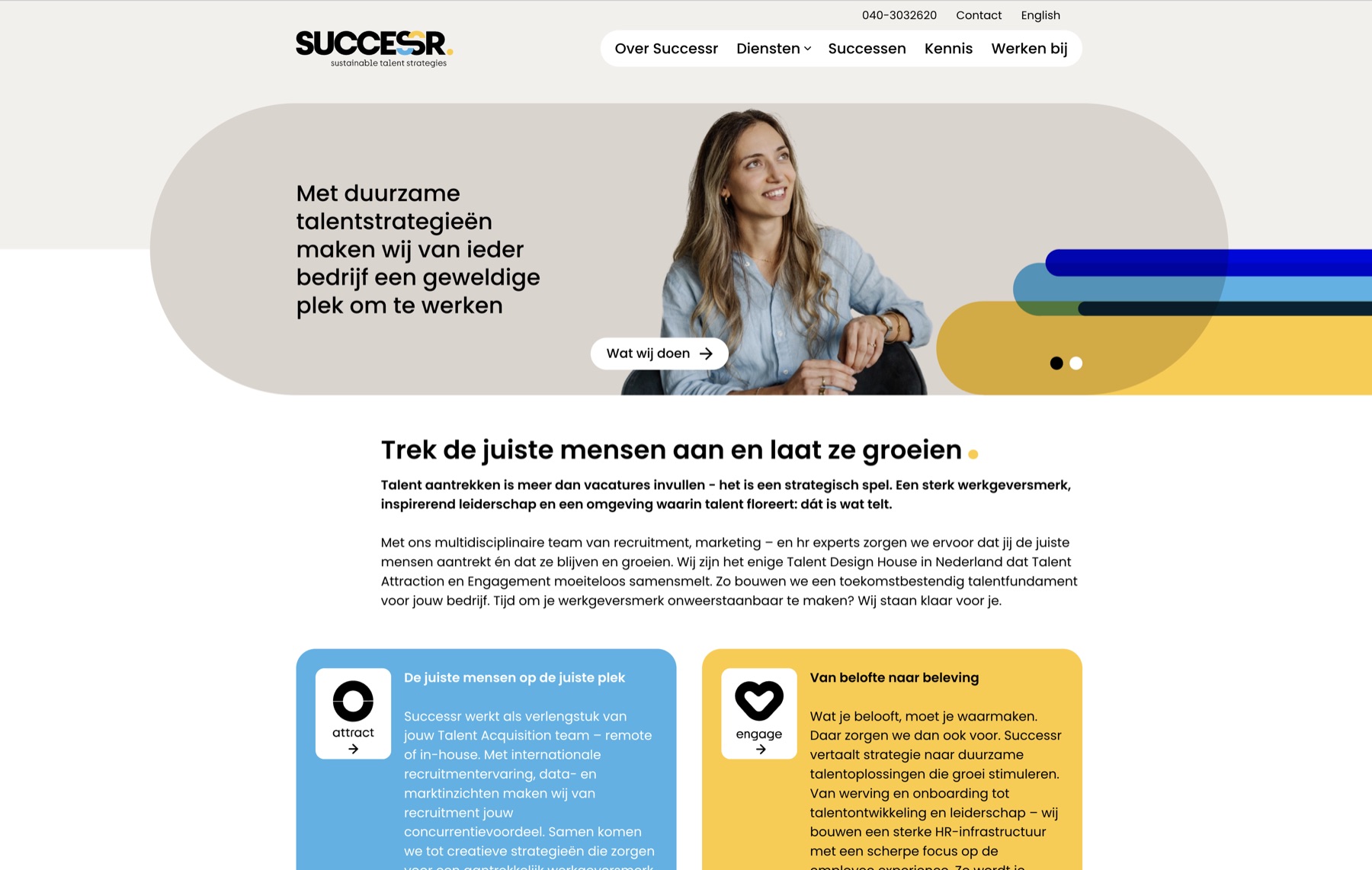 The new Successr website